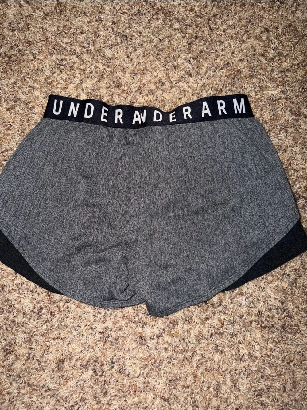Under Armour Gray Women's Performance Running Shorts